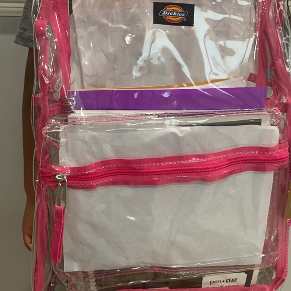 Dickies Clear Student Backpack, - Picture 14 of 16